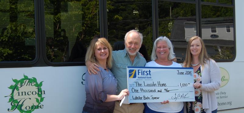 First National Bank Major Sponsor Of Lincoln Home’s Lobster And More Event Penbay Pilot